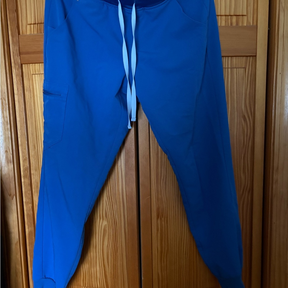 Figs Vibrant Blue Joggers